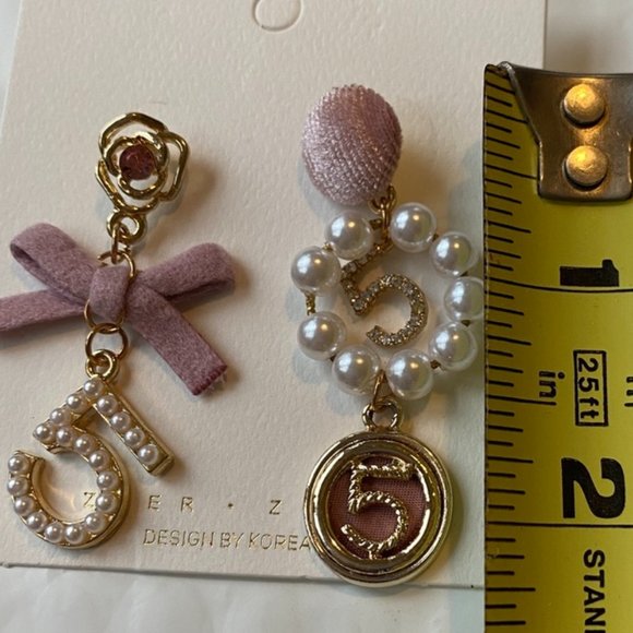 Unique Vintage Birthday Earrings. NEW - Picture 4 of 8